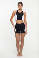 Conjunto Fitness Feminino com Cropped e Legging