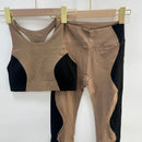 Conjunto Fitness Feminino com Cropped e Legging