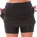 Short-Saia Feminino Esportivo com Bolsos