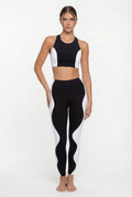 Conjunto Fitness Feminino com Cropped e Legging