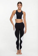 Conjunto Fitness Feminino com Cropped e Legging