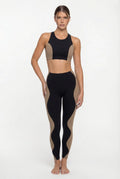 Conjunto Fitness Feminino com Cropped e Legging
