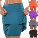 Short-Saia Feminino Esportivo com Bolsos