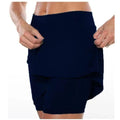 Short-Saia Feminino Esportivo com Bolsos