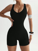 Conjunto Fitness Feminino com Top e Short de Cintura Alta