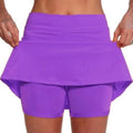 Short-Saia Feminino Esportivo com Bolsos